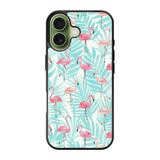 Flamingo Pattern Tropical iPhone 17 Case QC10856