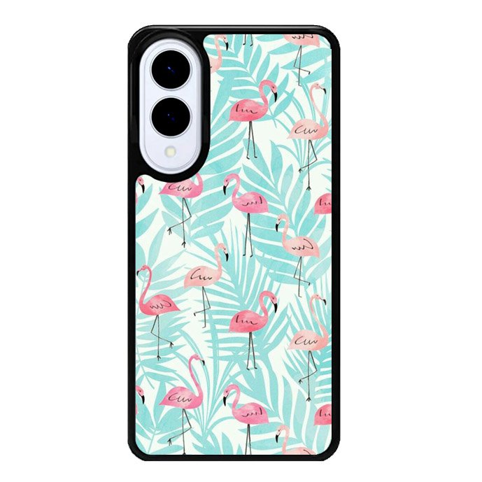 Flamingo Pattern Tropical Samsung Galaxy S25 Edge 5G Case OV10856