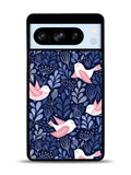 Bird Flower Pattern Google Pixel 8 Pro Case QC10906