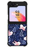 Bird Flower Pattern Samsung Galaxy Z Flip 5 5G 2023 Case OV10906