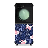 Bird Flower Pattern Samsung Galaxy Z Flip 6 5G 2024 Case OV10906