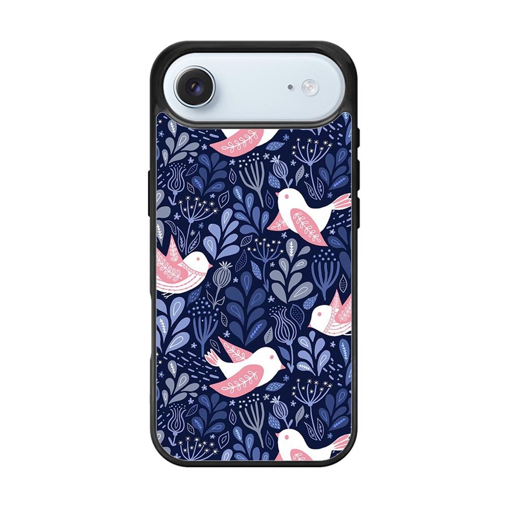 Bird Flower Pattern iPhone Air Case QC10906