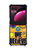 We Believe Golden State Warriors Motorola Moto Razr Plus 2023 , Moto Razr+ 2023 Case