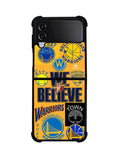 We Believe Golden State Warriors Samsung Galaxy Z Flip 4 5G 2022 Case