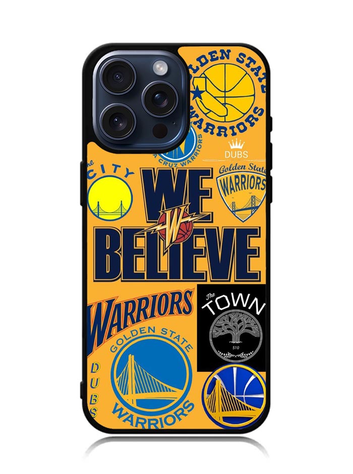 We Believe Golden State Warriors iPhone 15 Pro Max Case OV10469