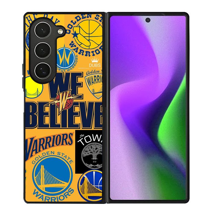 We Believe Golden State Warriors Samsung Galaxy Z Fold 6 Case