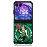 Boston Celtics Logo NBA Motorola Moto Razr Plus 2024 , Moto Razr+ 2024 Case OV10662