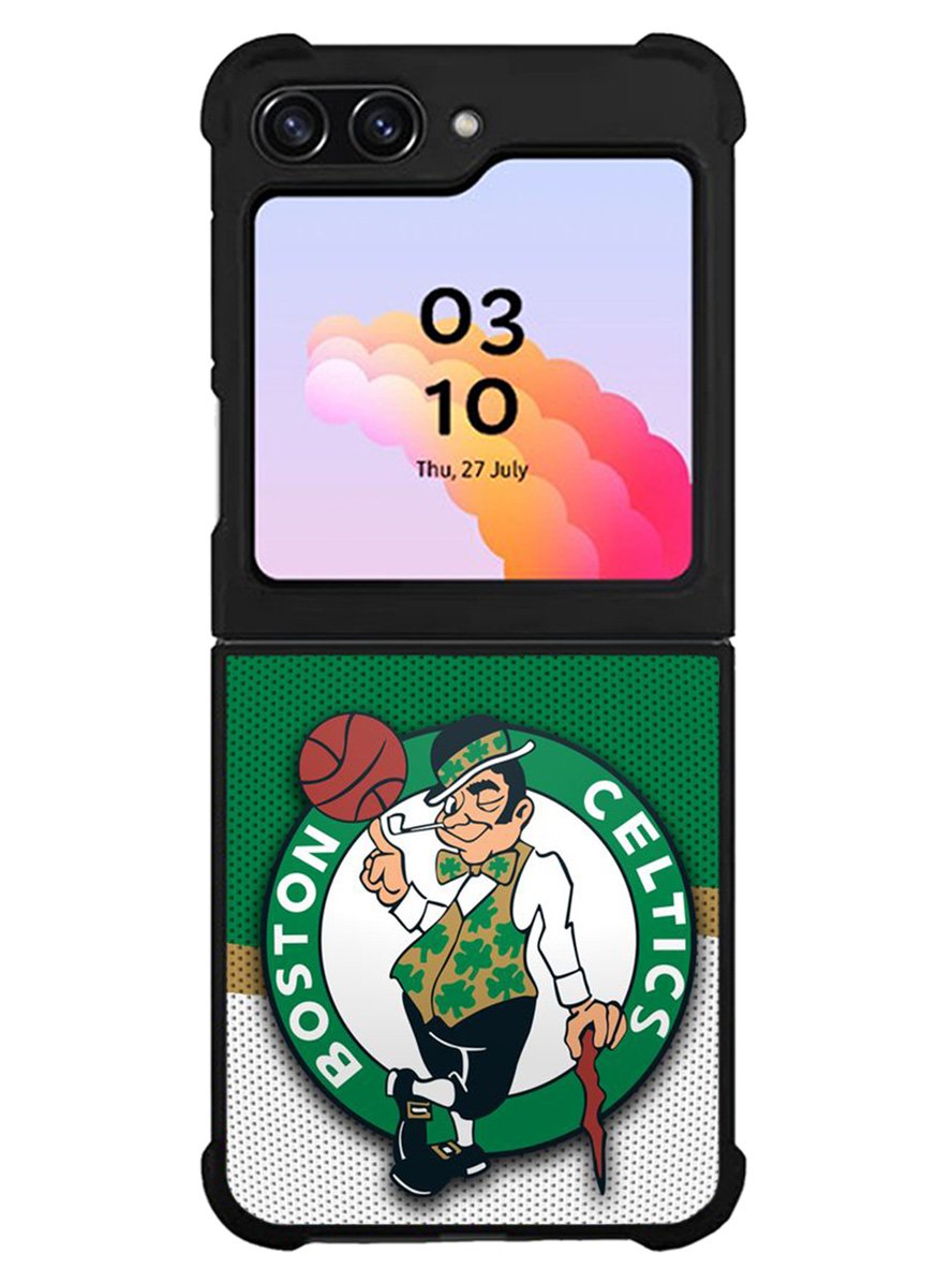 Boston Celtics NBA Sport Logo Samsung Galaxy Z Flip 5 5G 2023 Case OV10663