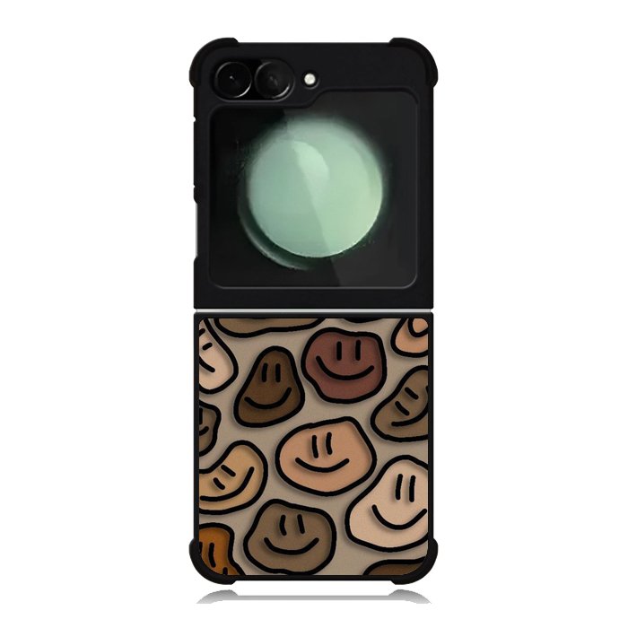 Brown Style Smile Samsung Galaxy Z Flip 6 5G 2024 Case OV10669