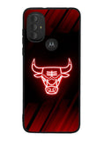Chicago Bulls NBA Neon Logo Motorola Moto G Pure 2021 , Moto G Power 2022 Case OV10683
