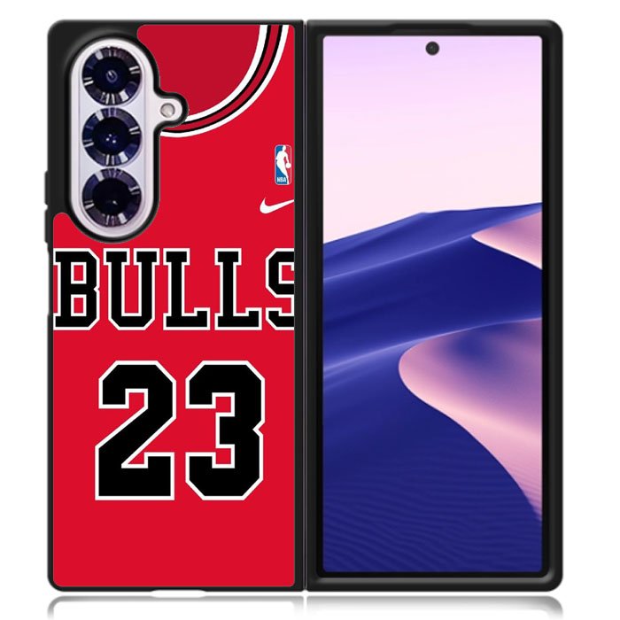 Chicago Bulls NBA Jersey Samsung Galaxy Z Fold 7 Case OV10682