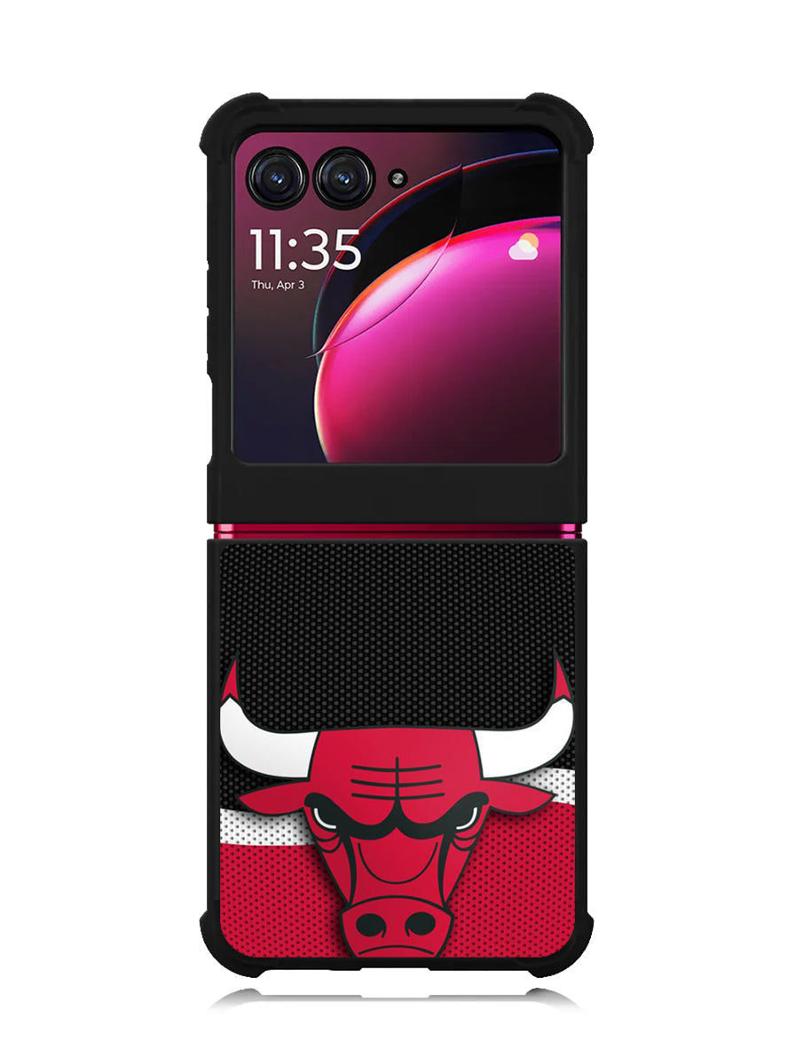 Chicago Bulls Logo NBA Motorola Moto Razr Plus 2023 , Moto Razr+ 2023 Case OV10681
