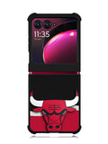 Chicago Bulls Logo NBA Motorola Moto Razr Plus 2023 , Moto Razr+ 2023 Case OV10681