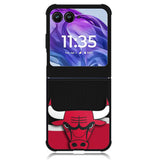 Chicago Bulls Logo NBA Motorola Moto Razr Plus 2024 , Moto Razr+ 2024 Case OV10681