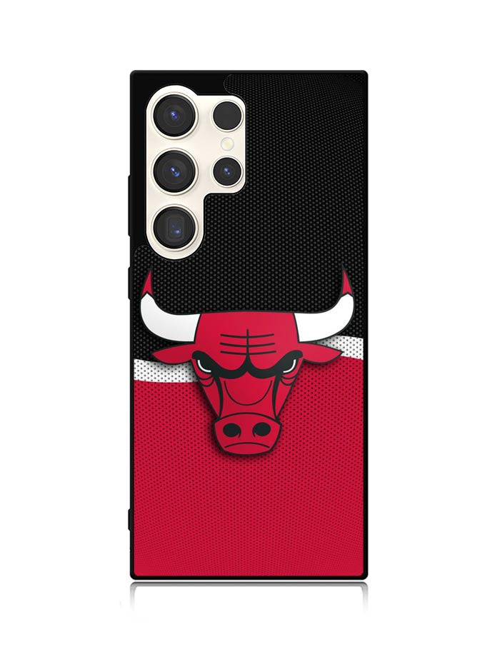 Chicago Bulls Logo NBA Samsung Galaxy S25 Ultra 5G Case QC10681