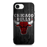 Chicago Bulls Wood Background iPhone 16e Case OV10688