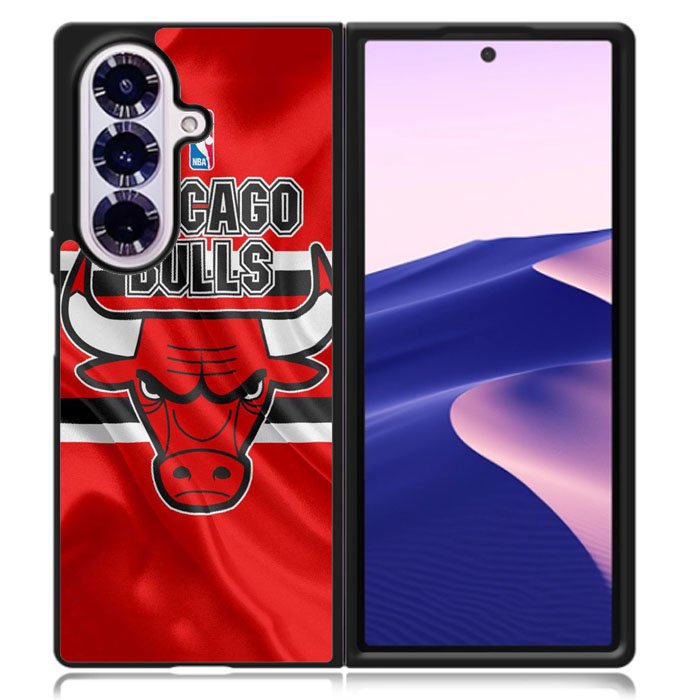 Chicago Bulls Flag Samsung Galaxy Z Fold 7 Case OV10679