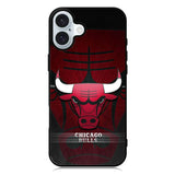 Chicago Bulls iPhone 16 Case QC10685