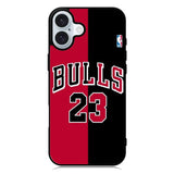 Bulls 23 NBA iPhone 16 Case QC10671