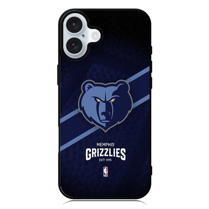 Memphis Grizzlies NBA iPhone 16 Plus Case QC10487