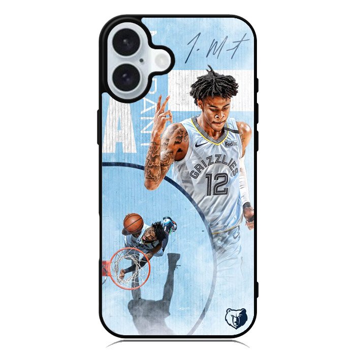 JA Morani Memphis Grizzlies Player iPhone 16 Plus Case QC10597