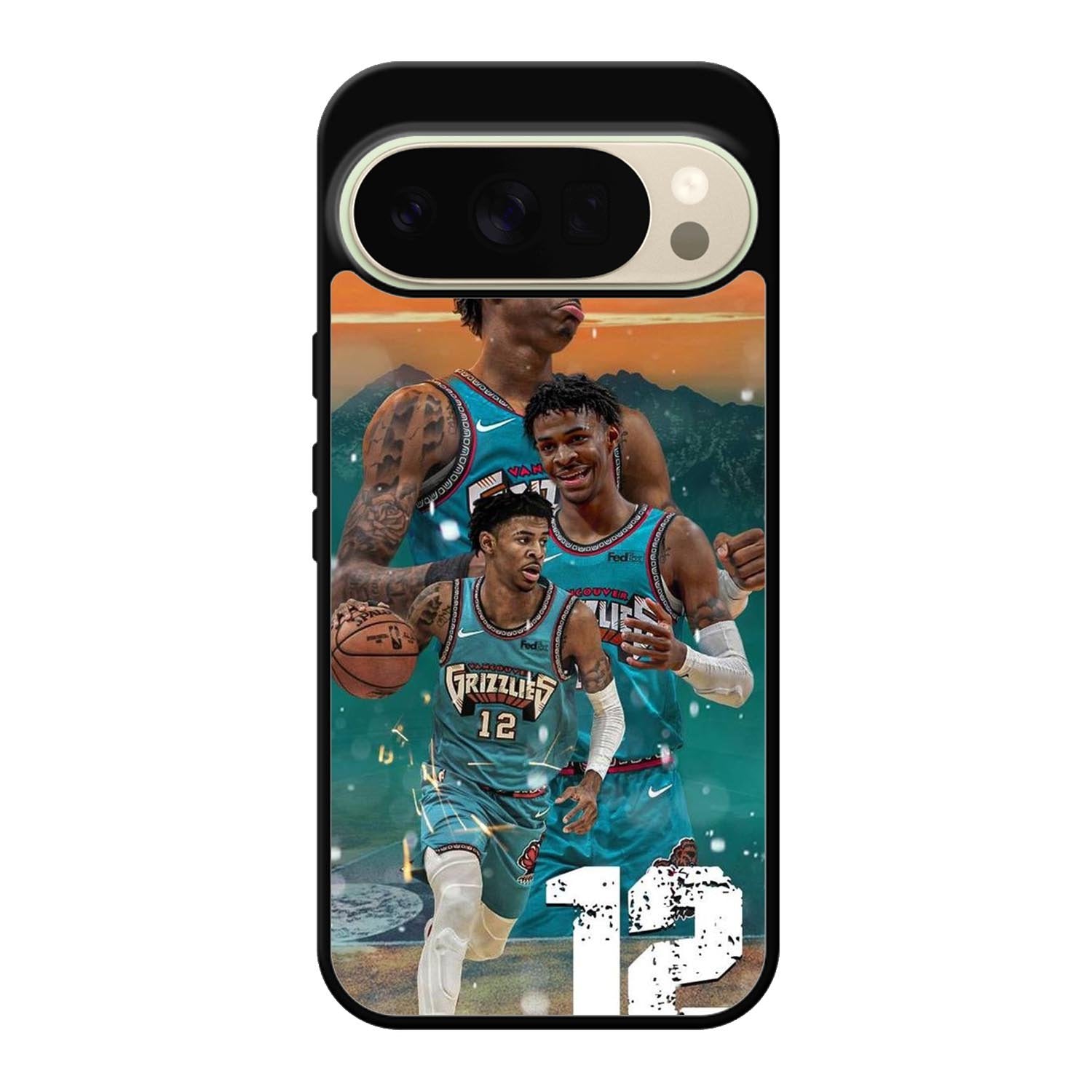 12 Morant Memphis Grizzlies Google Pixel 10 Pro Case QC10625