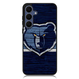 Memphis Grizzlies Wood Logo Samsung Galaxy S25 FE Case OV10492