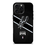 San Antonio Spurs NBA Logo iPhone 16 Pro Max Case OV10414