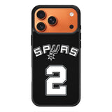 Spurs NBA Team iPhone 17 Pro Case QC10438