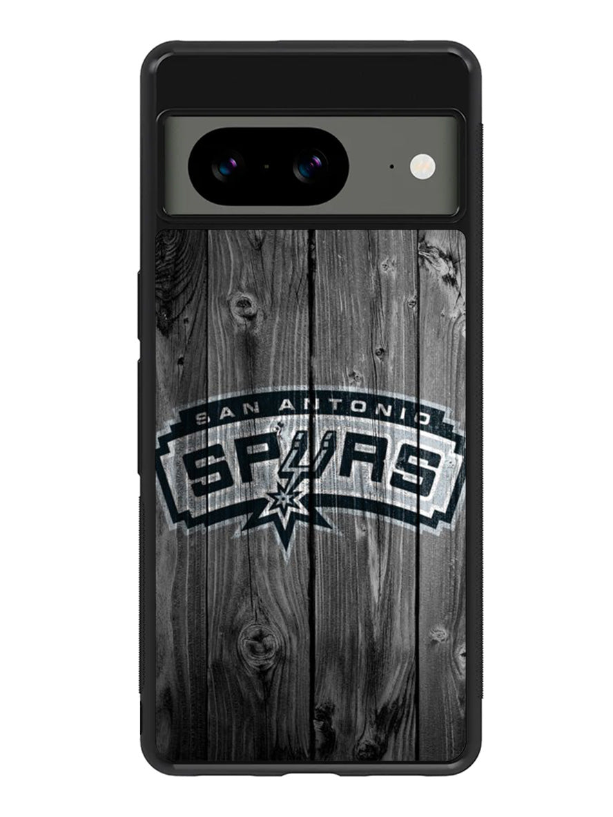 San Antonio Spurs Wood Logo Google Pixel 8A Case QC10417