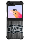 San Antonio Spurs Wood Logo Samsung Galaxy Z Flip 5 5G 2023 Case OV10417