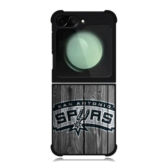 San Antonio Spurs Wood Logo Samsung Galaxy Z Flip 6 5G 2024 Case OV10417