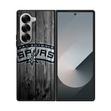 San Antonio Spurs Wood Logo Samsung Galaxy Z Fold 7 5G Case QC10417