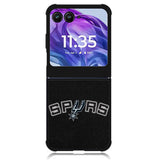 San Antonio Spurs Logo NBA Motorola Moto Razr Plus 2024 , Moto Razr+ 2024 Case OV10413