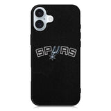 San Antonio Spurs Logo NBA iPhone 16 Plus Case QC10413