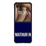 Bennedict Mathurin Indiana Pacers Basketball Motorola Moto RAZR Plus 2025 Case OV10649