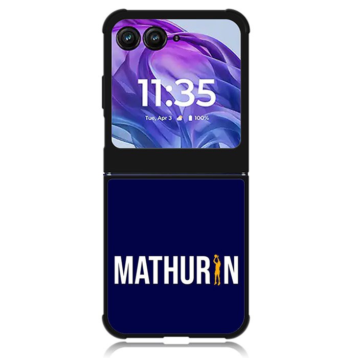 Bennedict Mathurin Indiana Pacers Basketball Motorola Moto Razr Plus 2024 , Moto Razr+ 2024 Case OV10649