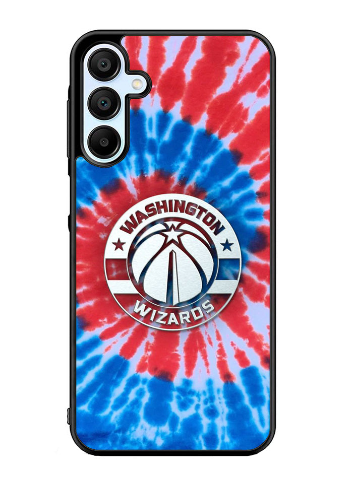 Washington Wizards Tie Dye Style Logo Samsung Galaxy A35 5G Case OV10468