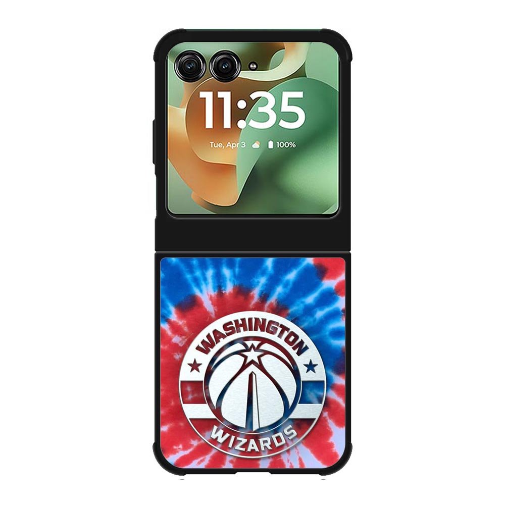 Washington Wizards Tie Dye Style Logo Motorola Moto RAZR 2025 Case OV10468