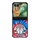 Washington Wizards Tie Dye Style Logo Motorola Moto RAZR 2025 Case OV10468