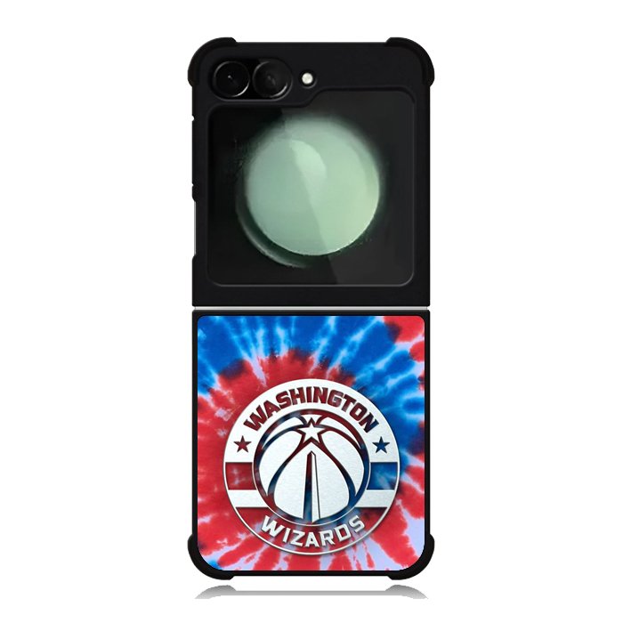 Washington Wizards Tie Dye Style Logo Samsung Galaxy Z Flip 6 5G 2024 Case OV10468
