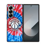 Washington Wizards Tie Dye Style Logo Samsung Galaxy Z Fold 7 5G Case QC10468