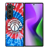Washington Wizards Tie Dye Style Logo Samsung Galaxy Z Fold 6 5G 2024 Case OV10468