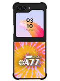 Uta Jazz Tie Dye Style Logo Samsung Galaxy Z Flip 5 5G 2023 Case OV10464