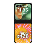 Uta Jazz Tie Dye Style Logo Motorola Moto RAZR 2025 Case OV10464