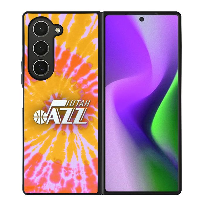Uta Jazz Tie Dye Style Logo Samsung Galaxy Z Fold 6 5G 2024 Case OV10464