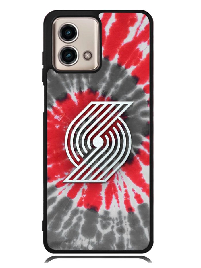 Portland Trailblazers Tie Dye Style Logo Motorola Moto G Stylus 5G 2023 Case OV10397