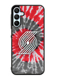 Portland Trailblazers Tie Dye Style Logo Samsung Galaxy A15 5G Case OV10397
