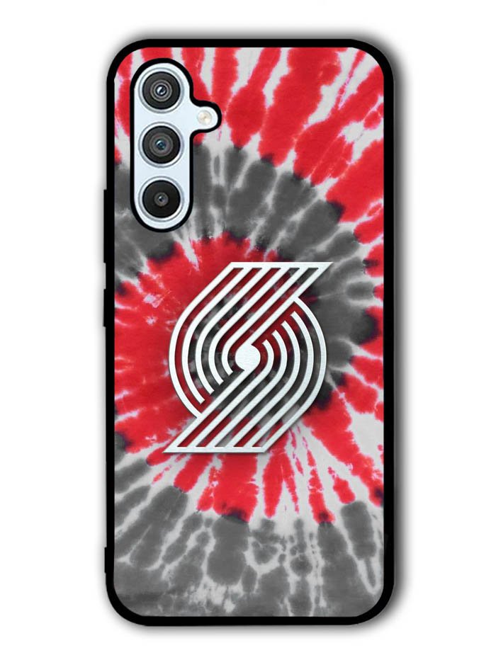Portland Trailblazers Tie Dye Style Logo Samsung Galaxy A14 5G Case QC10397