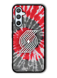 Portland Trailblazers Tie Dye Style Logo Samsung Galaxy A14 5G Case QC10397